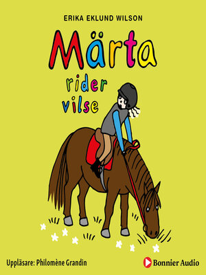 cover image of Märta rider vilse